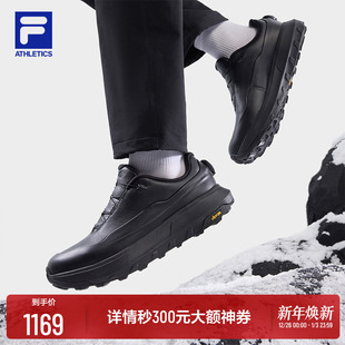 BOA菁英运动皮面防水跑鞋 探险家3 2025冬新款 男鞋 FILA斐乐户外鞋