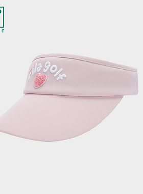 FILA GOLF x Shelby and Sandy胶囊限定系列女帽空顶帽遮阳鸭舌帽