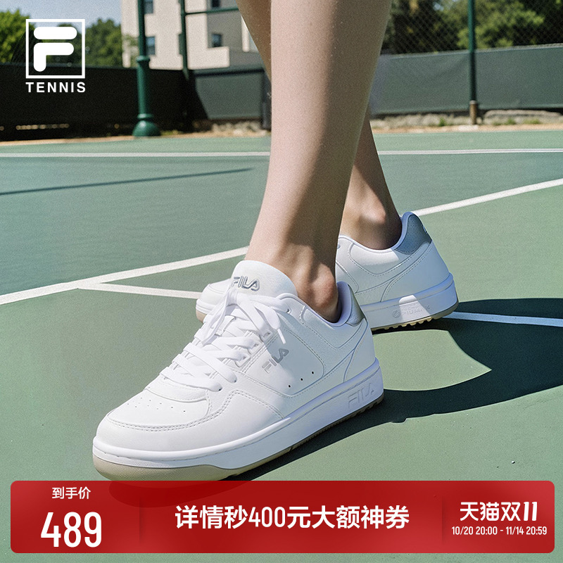 FILA 斐乐官方女鞋圆盾板鞋2025年秋季新款鞋子透气运动鞋休闲鞋