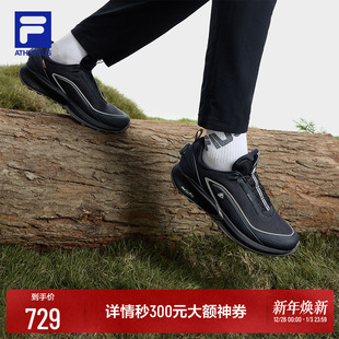 运动鞋 黄景瑜同款 2025新款 男鞋 FILA斐乐BOA山猫3代户外越野跑步鞋