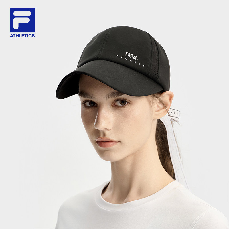 FILA斐乐情侣棒球帽2025秋季新款帽子健身运动帽遮阳帽鸭舌帽女帽