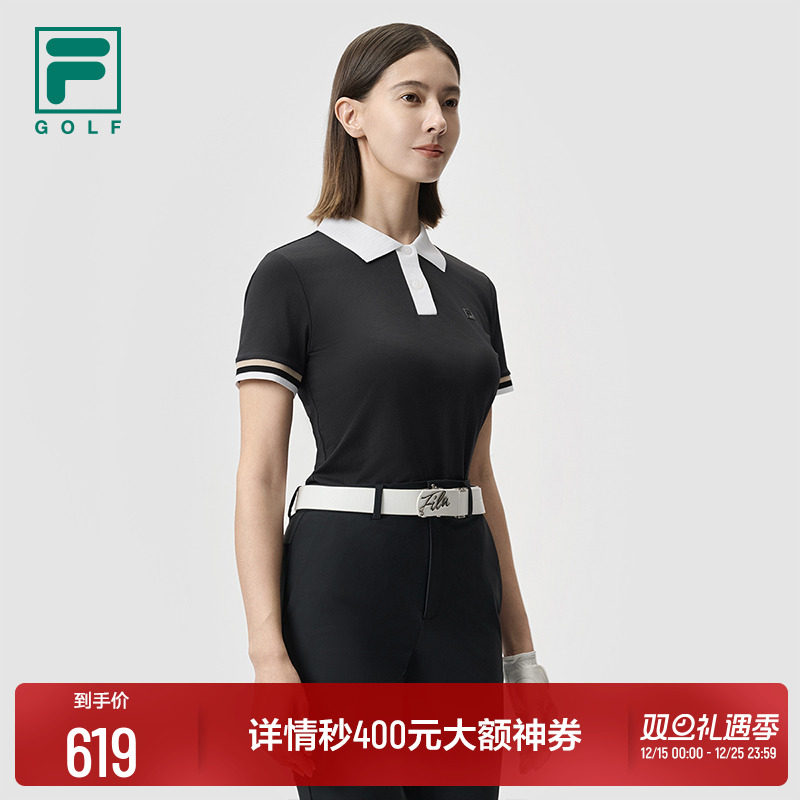 FILA斐乐女子短袖POLO