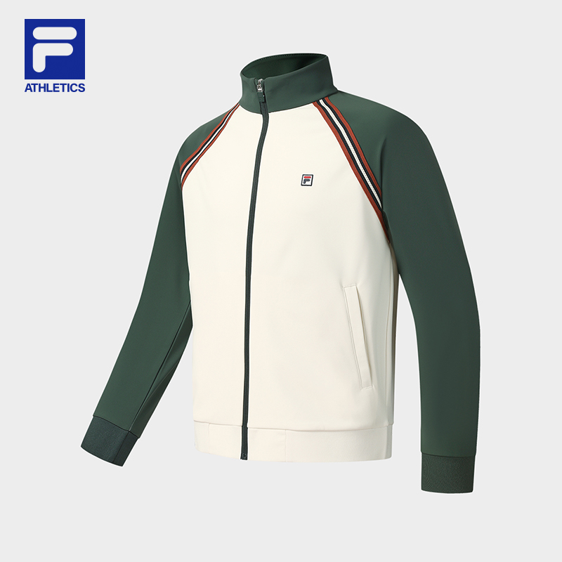 FILA斐乐男士针织长袖外套