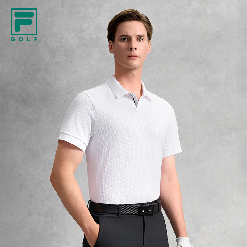 FILA斐乐高尔夫男士短袖POLO