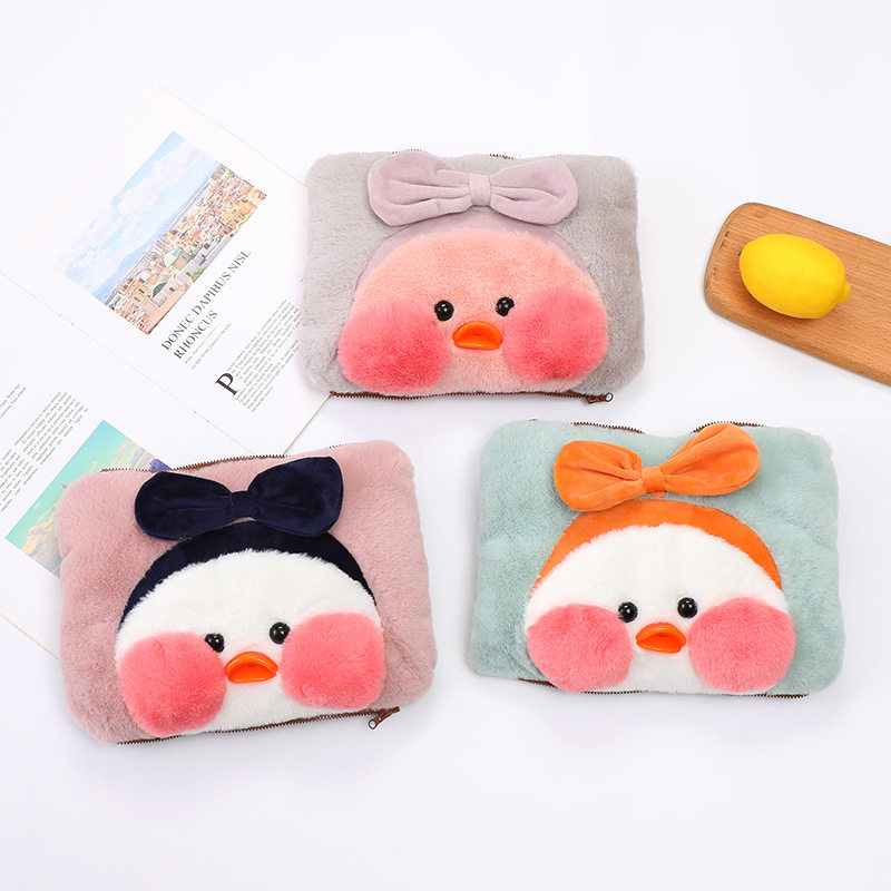 2024新款国标小黄鸭抱枕电暖袋热水袋 网红同款套袋鸭子充电暖手