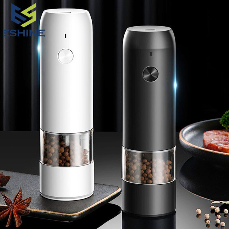 感应研磨器电动胡椒磨粗细调料瓶调味瓶手动海盐花椒磨粉机研磨