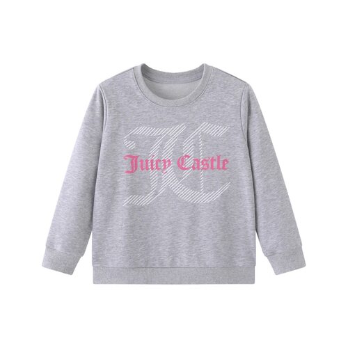 JC女童秋季纯棉印花卫衣套装