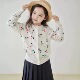 法国小樱桃开衫 儿童洋气 纯棉百搭刺绣高品质女大童女童春秋秋款
