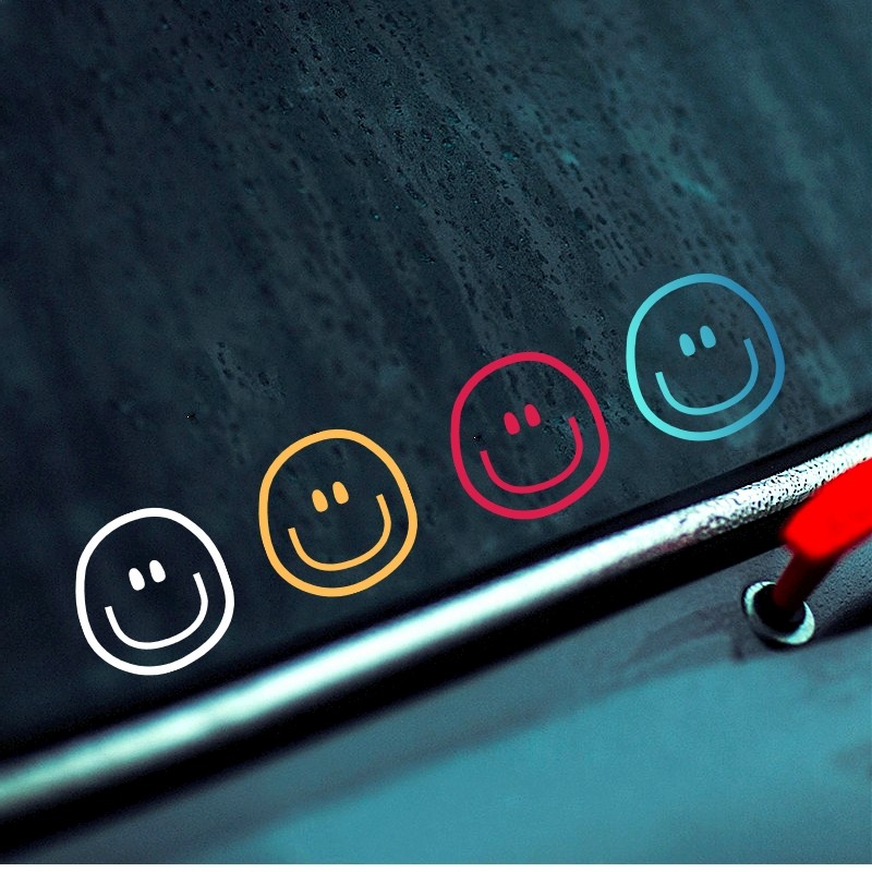 g-dragon明星权志龙趣味微笑脸应援创意多色汽车改装电动车摩托车