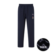 运动裤 勇士鲨鱼男士 高端品牌日常休闲 2025款 时尚 长裤 加绒宽松卫裤