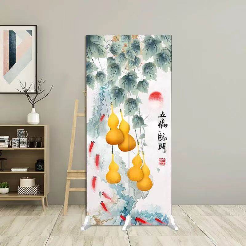 屏风隔断客厅玄关进门口卫生间厕所风水遮简易家用简约现代小户型