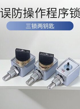 203JS程序锁高压中置柜误防锁三锁两钥匙机械连锁202JS205JS206JS