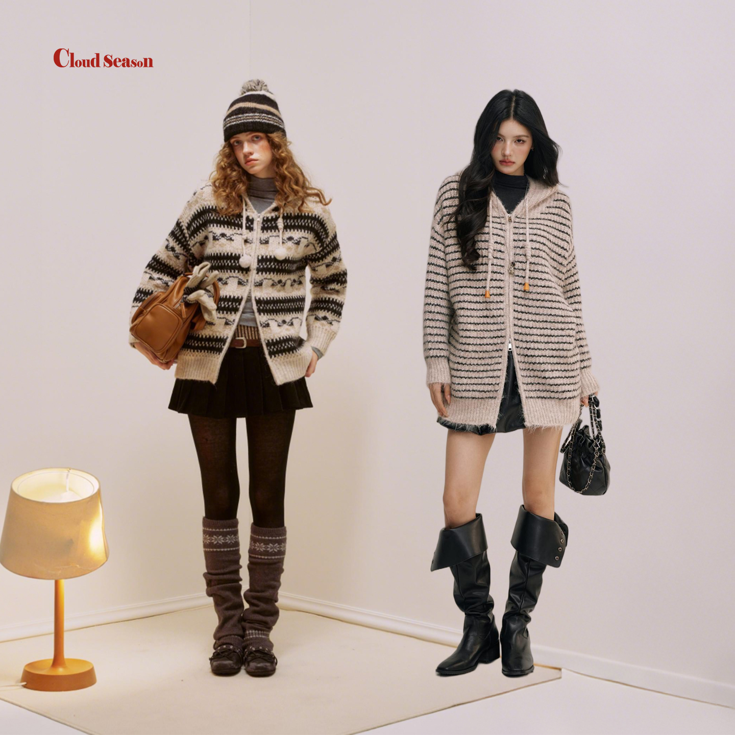 CLOUDSEASON 波斯顿毛衣费尔岛毛衣