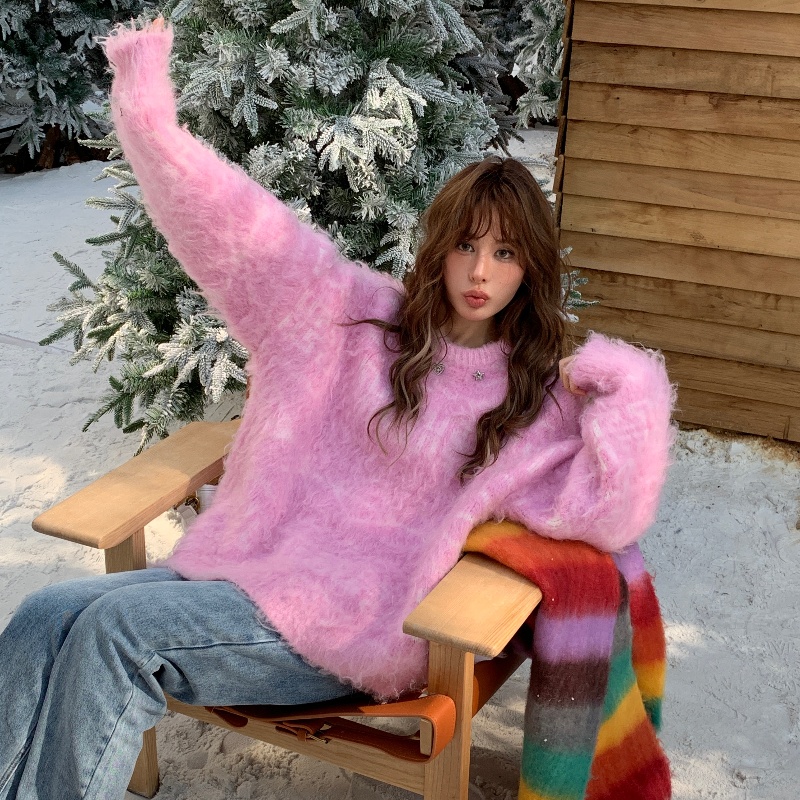 cloudseason套头钻扣提花毛衣