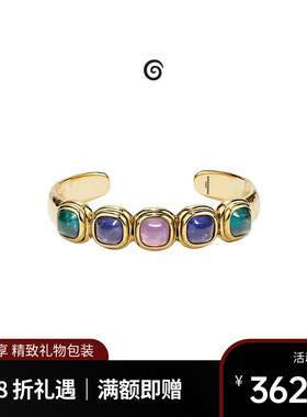 GOOSSENS法国品牌Renaissance宝石手镯 法式轻奢风气质手饰