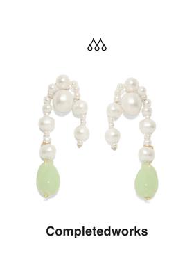 Completedworks英国小众品牌When Worlds Collide 珍珠耳环