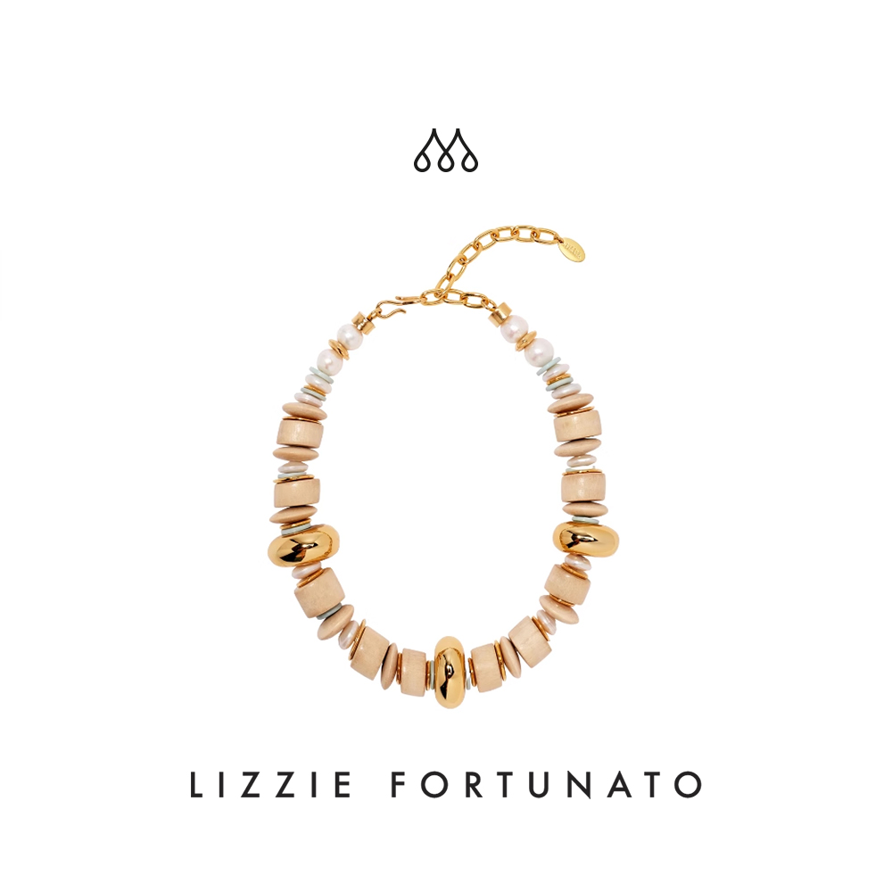 高级小众质感项链奶油色