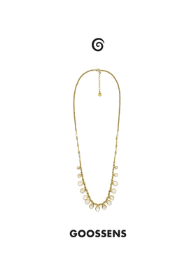 Goossens法国品牌Cachemire Sautoir圆珠项链 经典优雅轻奢项链