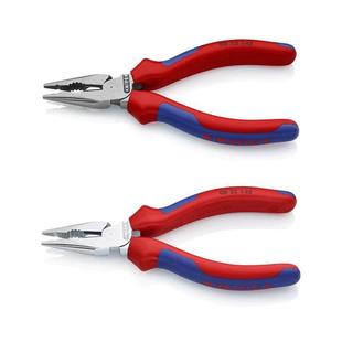 德国KNIPEX凯尼派克多功能省力钢丝钳尖嘴老虎钳0822145 0825145