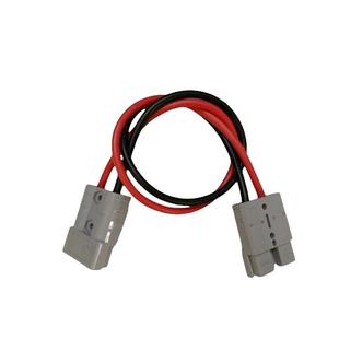 电动车插头双头充电延长线电动车三轮车电池连接线转接线50A120A