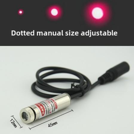 可调焦红色650nm 100mW大功率激光头 激光器激光模组镭射激光灯头