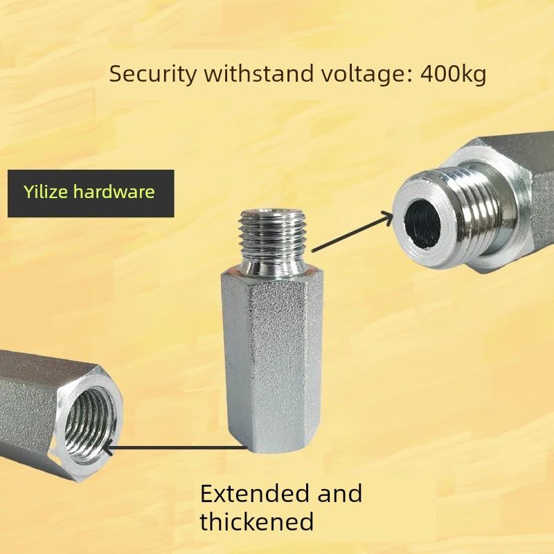 M10M14M16内外丝M18M20M22加长直接延长管转接头双内丝油嘴加长杆