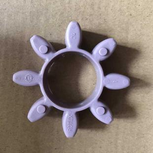 ROTEX55外径120联轴器减震缓冲垫子八角弹性体8瓣梅花圈内60胶块