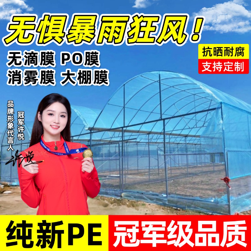 大棚塑料膜无滴薄po加厚透