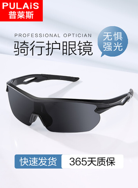 普莱斯防风骑行眼镜男款自行B车摩托户外墨镜登山护目女运动