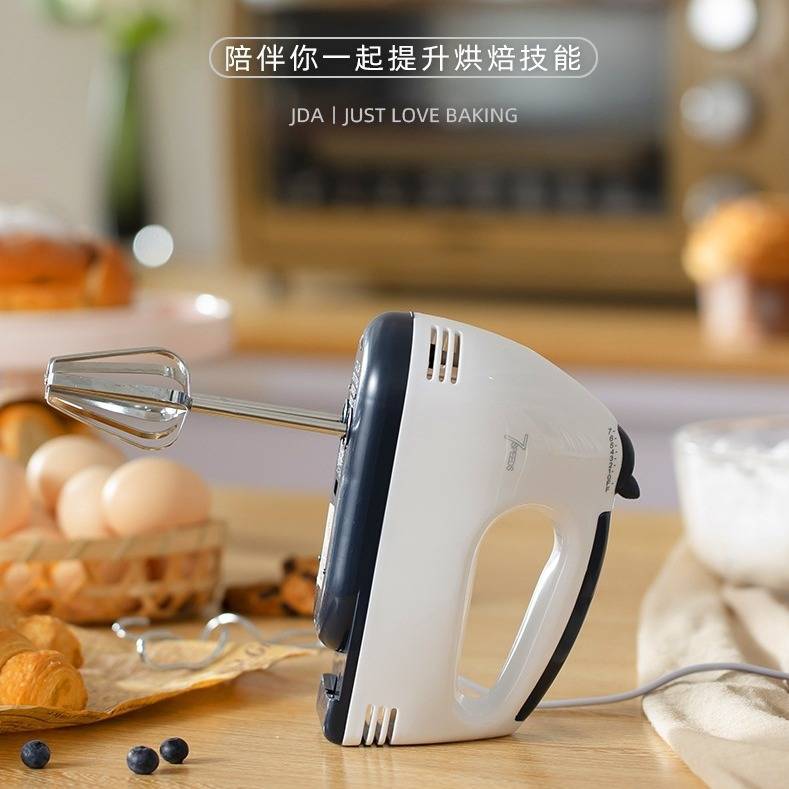 电动打蛋器 家用奶油打发机器手持自动搅拌机蛋糕烘焙工具7档