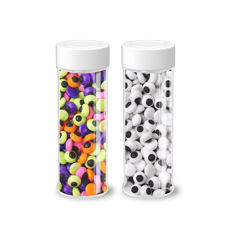 可食用彩色小眼睛糖压片糖烘焙装饰糖珠蛋糕烘焙原材料