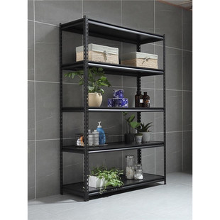 家用置物架落地多层收纳铁架子超市展示架阳台杂物储物架