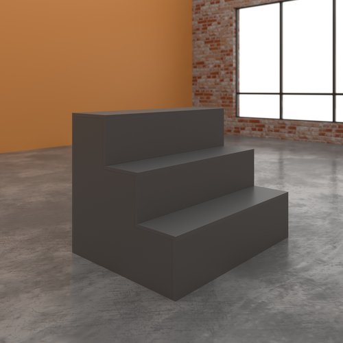 阶梯货架鞋店展示架礼品鲜花店展台展示台台阶式中岛柜梯形置物架