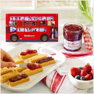 英国进口百年铁盒Butter puff pastry gift box黄油酥饼礼盒