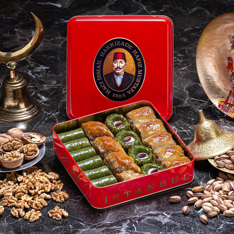 Hafiz mustafa 1864土耳其巴克拉瓦果仁蜜饼核桃夹心高档零食