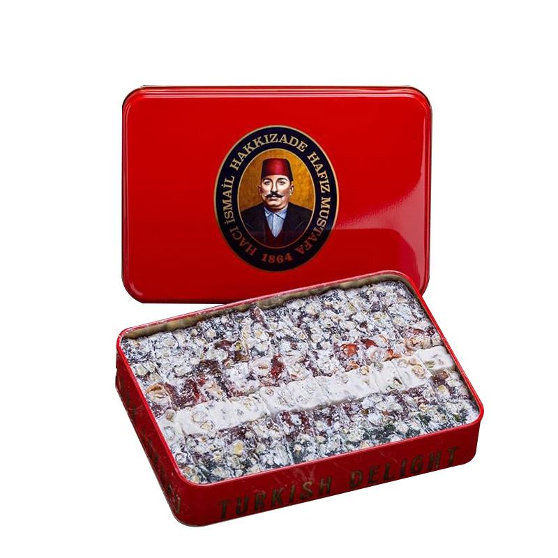 Hafiz mustafa 1864土耳其软糖坚果夹心什锦糖果高档进口零食