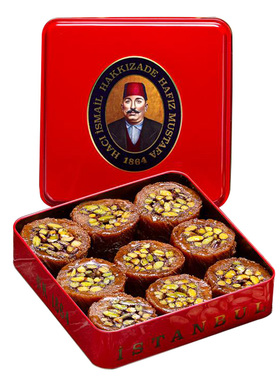 Hafiz mustafa 1864土耳其甜点Kadayif果仁蜜饼高档零食礼盒