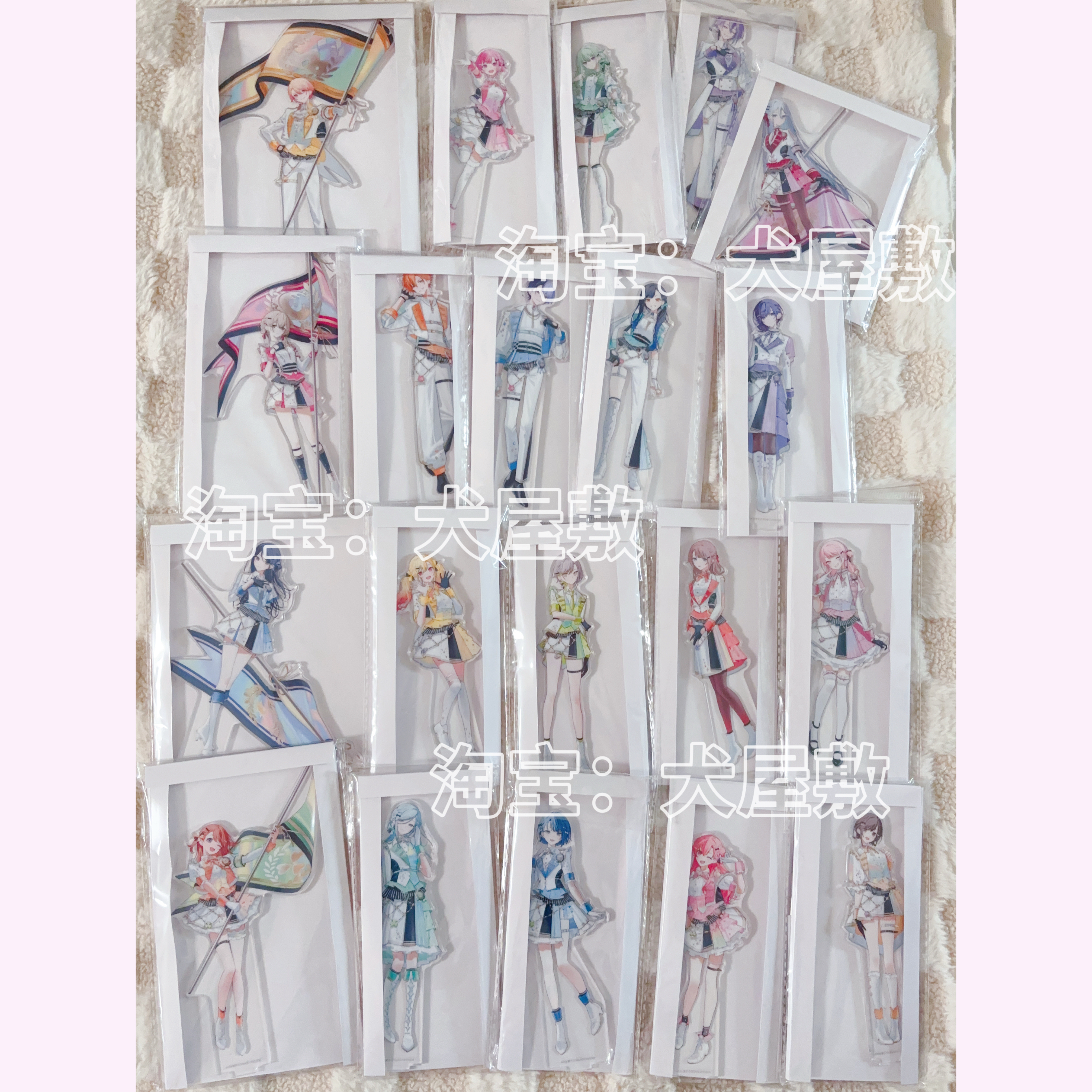 正版现货 世界计划多彩舞台 pjsk 5th感谢祭 立牌