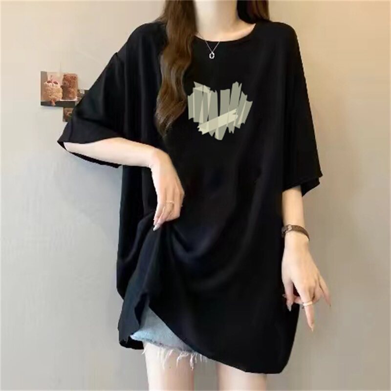 下衣失踪打底衫女黑色显瘦短袖图片