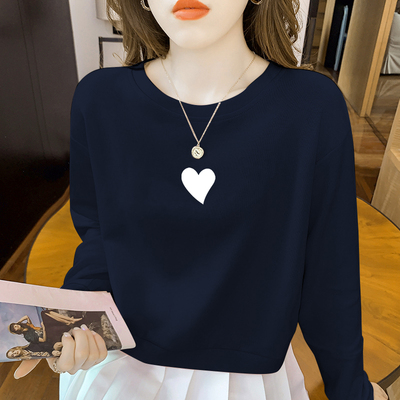 慵懒风卫衣女春秋冬加绒加厚