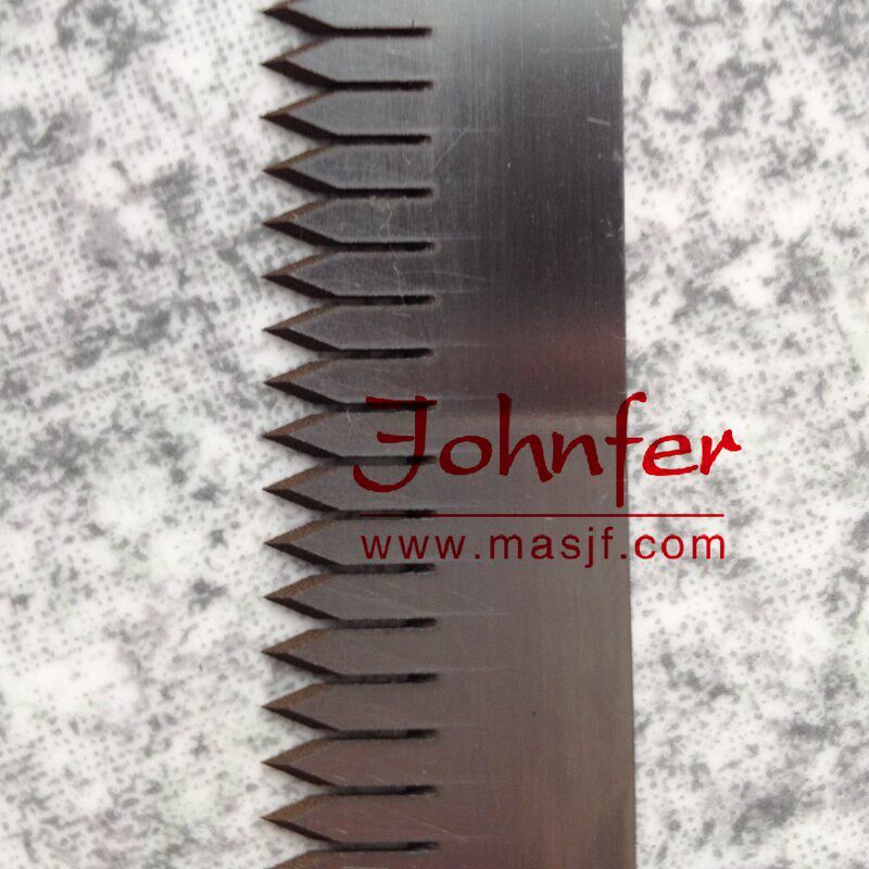 定做包装机虚线刀片 超市连卷袋垃圾连卷袋齿刀片 点断机齿形切刀