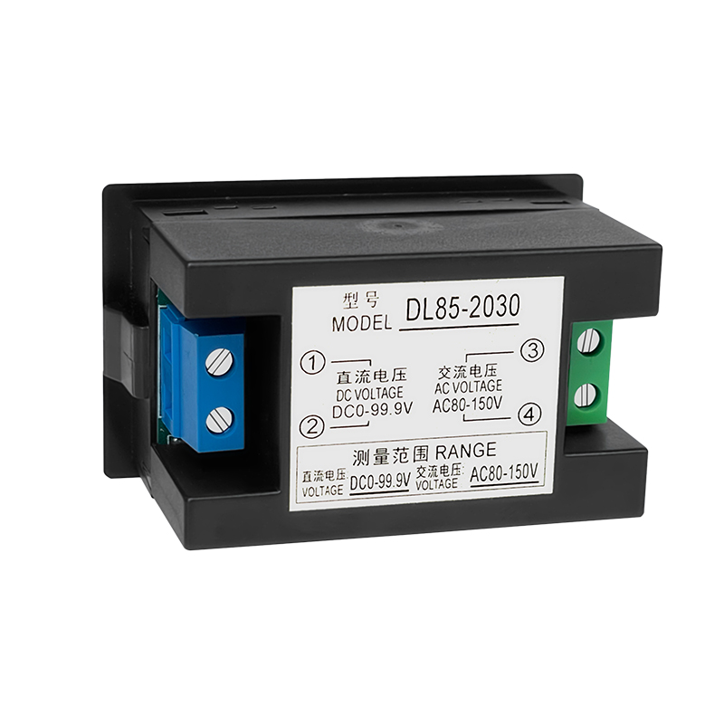 交直流数显电压表AC110V250V直流DC0-100V600V双用表头DL85-2030