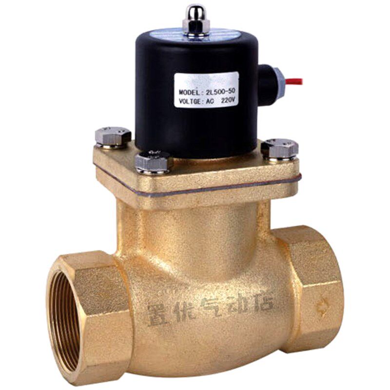 全铜耐高温蒸汽电磁阀控制电阀2L/US-15 20 25 32 4 6分1寸半220v