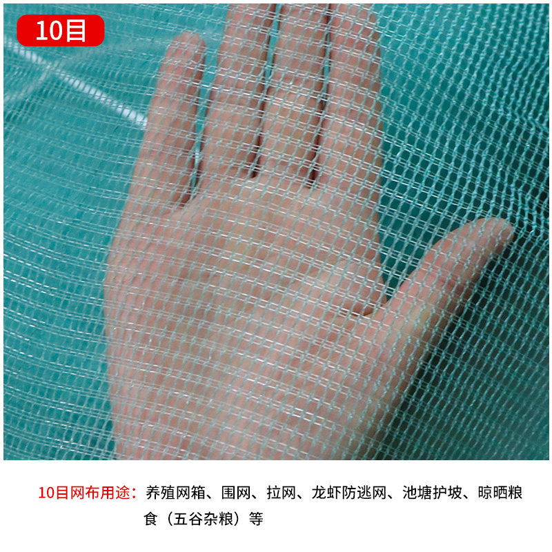 渔网布养殖鱼塘鱼布料防护网围栏网网布网片尼龙密网养鱼菜园围网图片