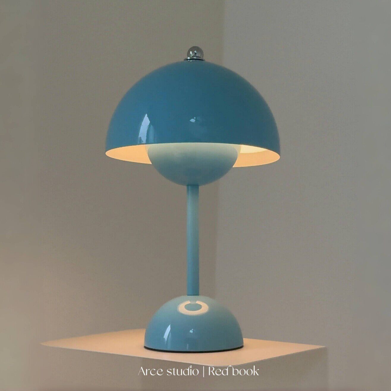 复古花苞台灯卧室床头灯轻奢高级感桌面氛围灯usb充电款装饰台灯