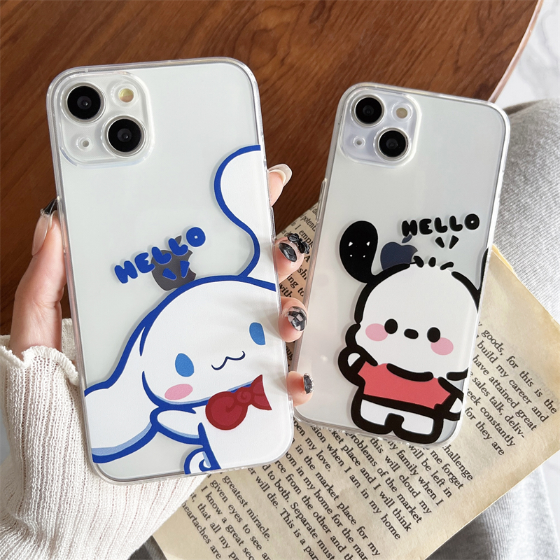 苹果iPhone硅胶卡通创意透明软壳