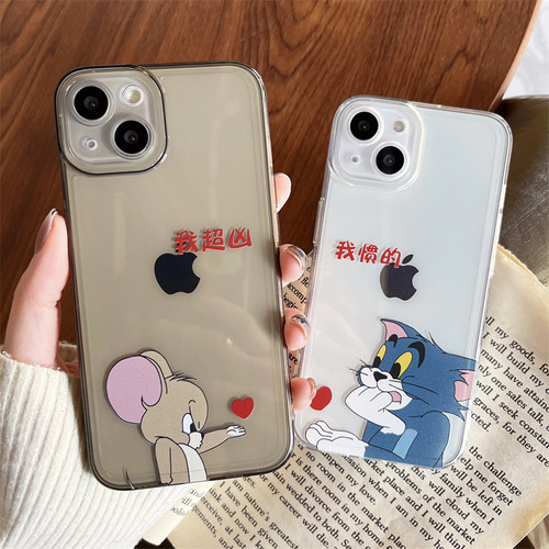 苹果安卓硅胶软情侣手机壳