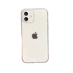 纯色简约透明适用苹果13手机壳iPhone11promax硅胶软壳16max全包高清15防摔壳女6s/se3/14max保护套男mini/8p