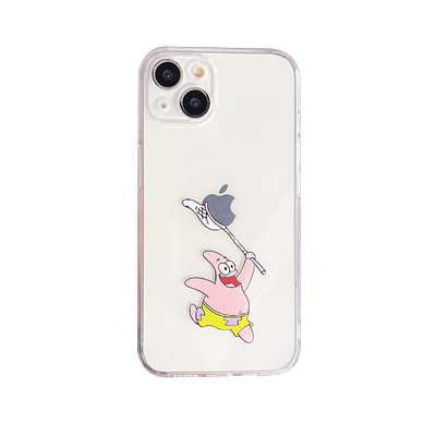 苹果iphone硅胶卡通全包透明软壳