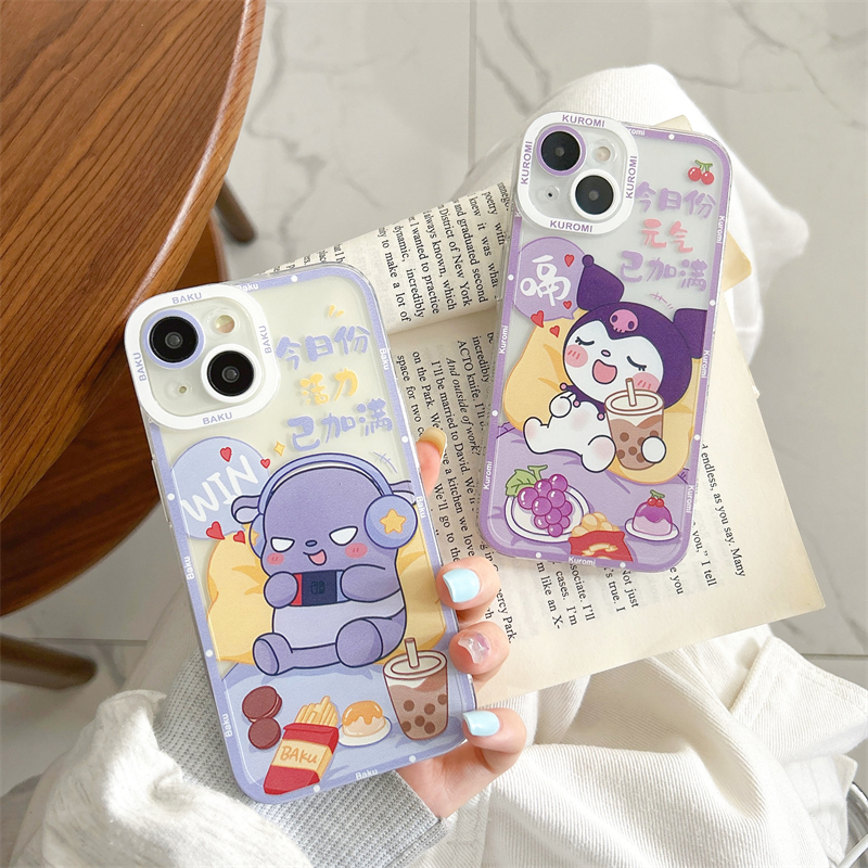 苹果iphone硅胶卡通全包防摔软壳